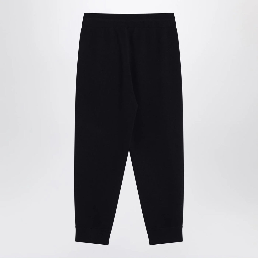 Burberry - Navy blue cashmere-blend jogging pants