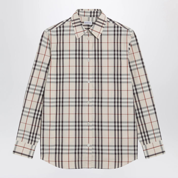 Burberry - Beige Check shirt by Burberry