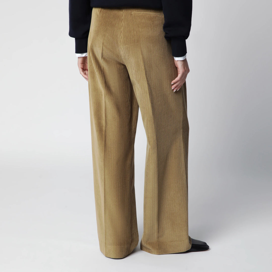 Róhe - Beige Ted Corduroy Trousers