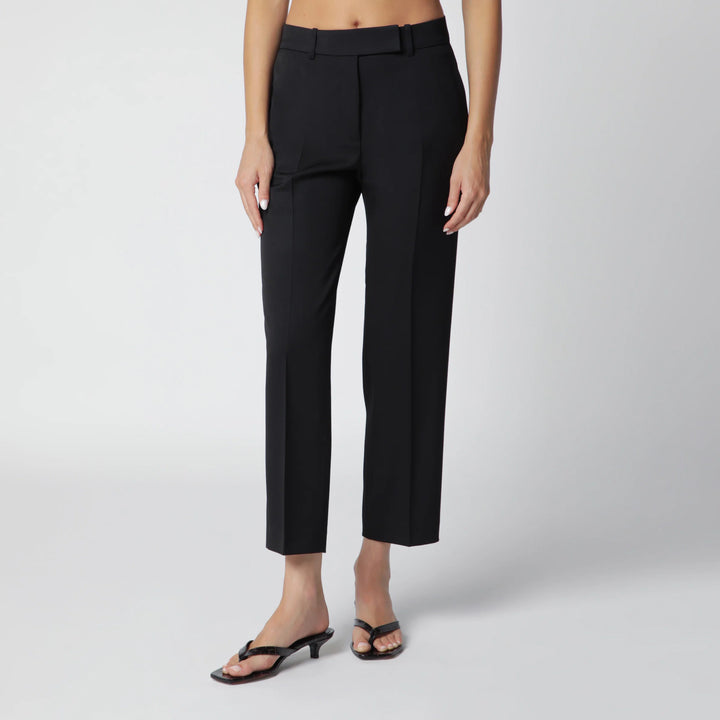 Róhe - Black Mies Cigarette-Leg Trousers