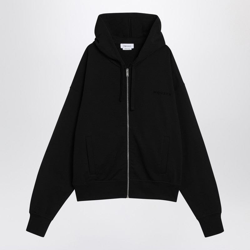 Shirts & Tops Alexander McQueen - Black cotton hoodie - L Brand