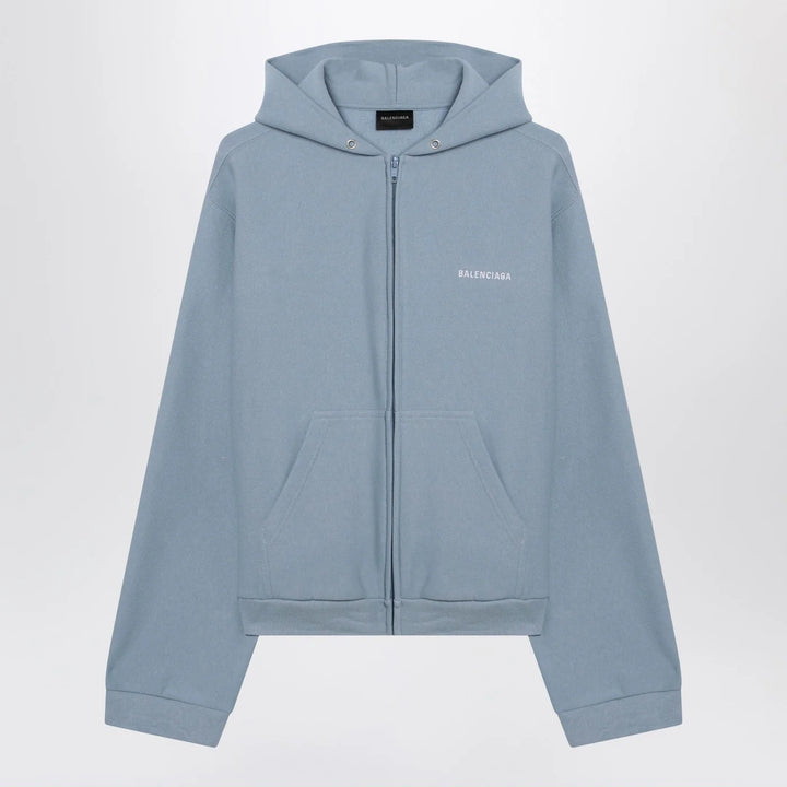 Balenciaga - Balenciaga Back Regular Fit zip hoodie