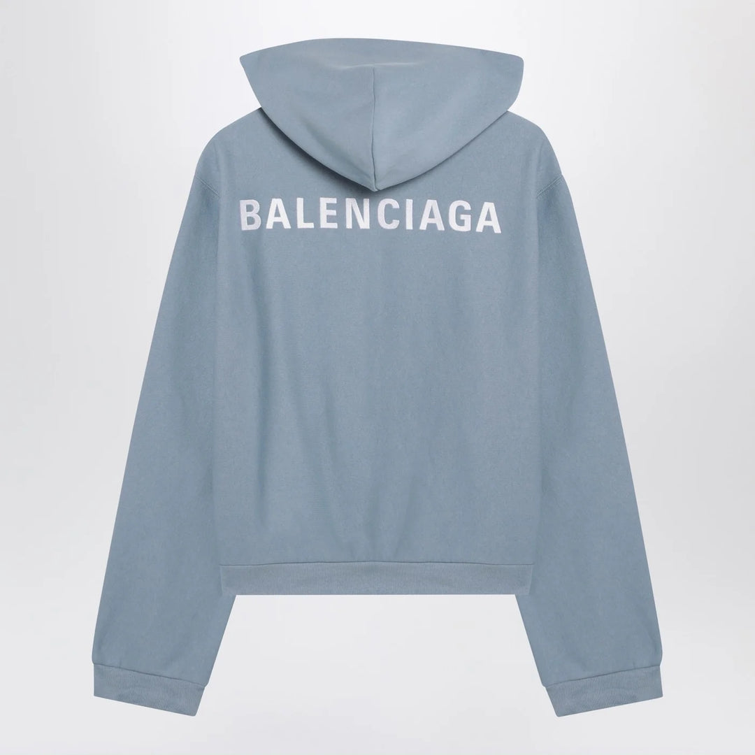Balenciaga - Balenciaga Back Regular Fit zip hoodie