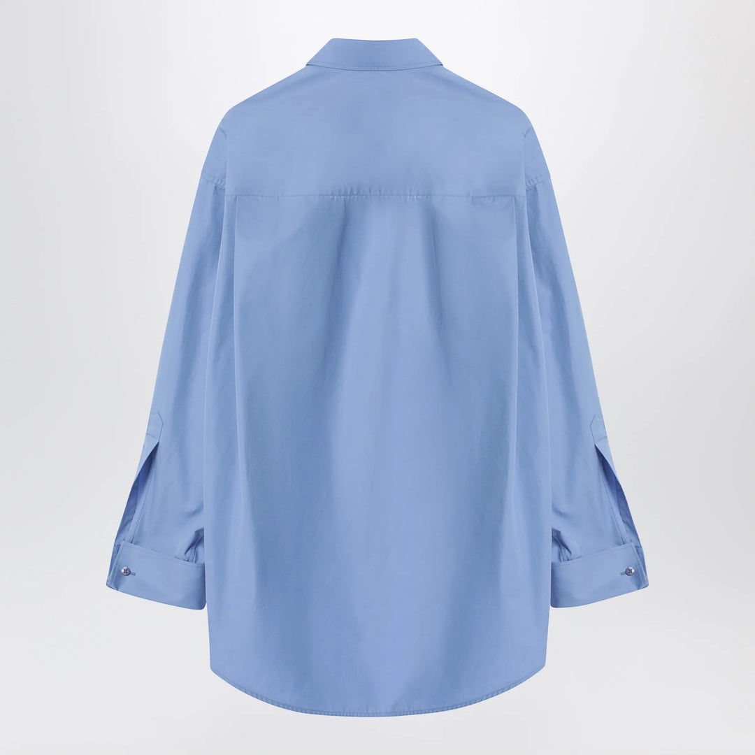 Balenciaga - Light blue cotton shirt