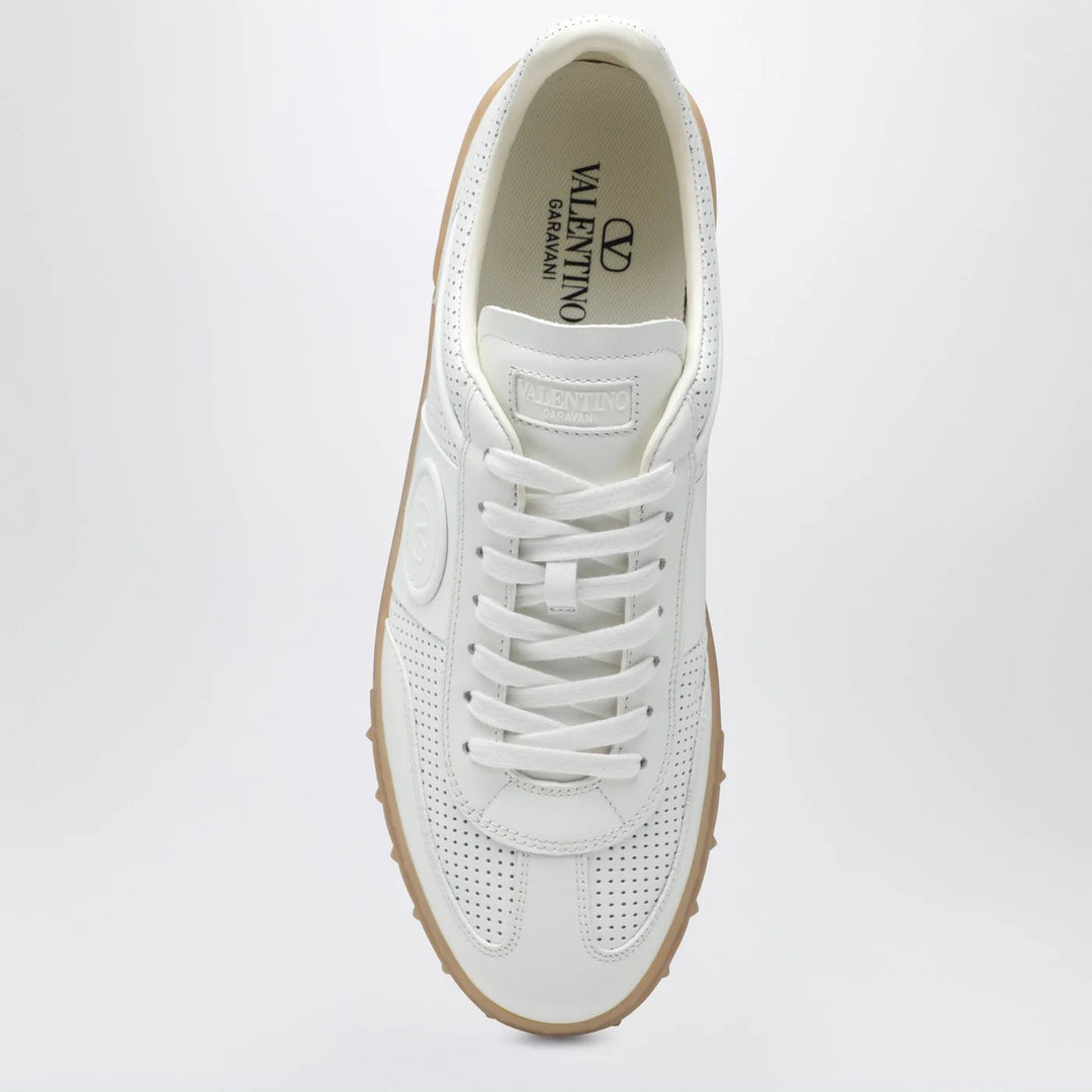 Valentino Garavani - Upvillage Sneakers white in perforated leather