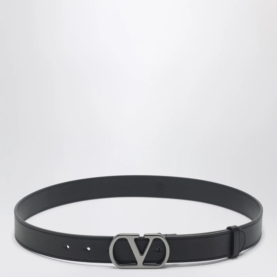 Valentino Garavani - Black VLogo Signature belt
