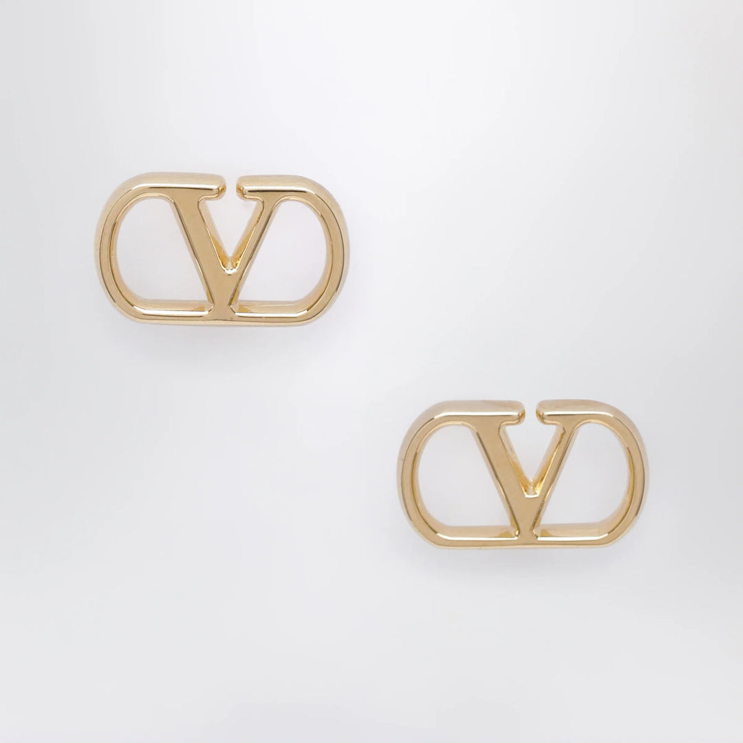 Valentino Garavani - VLogo Signature earrings in gold-tone metal