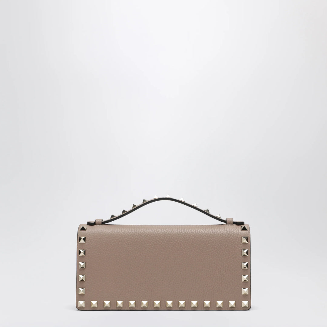 Valentino Garavani - Rockstud pink powder chain wallet