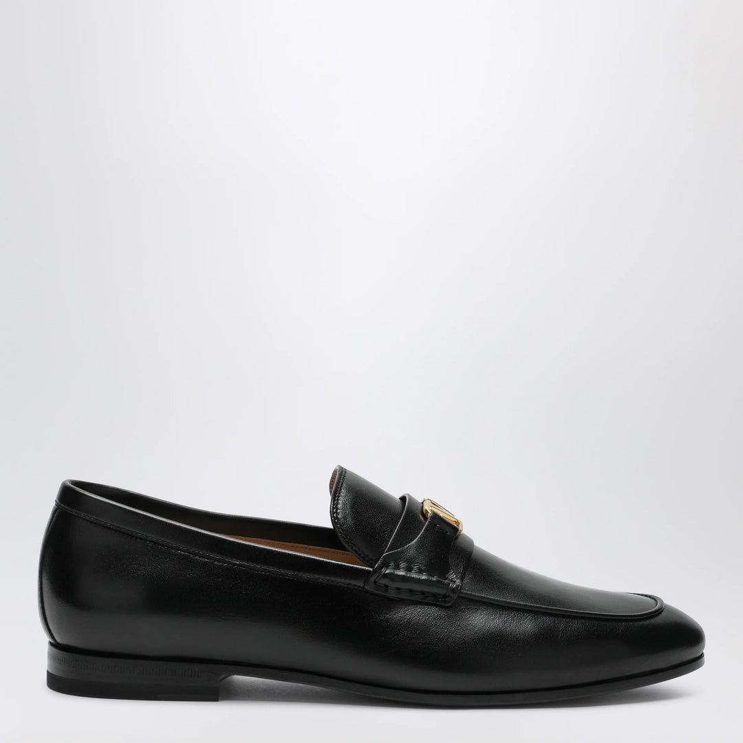 Valentino Garavani - Black VLogo Signature loafers in nappa leather