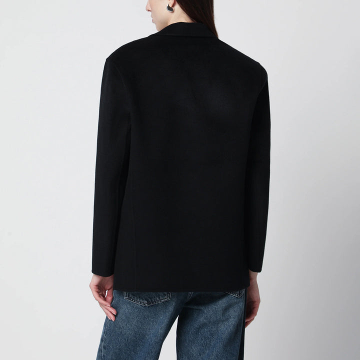 ANINE BING - Quinn oversized wool-cashmere blazer in black
