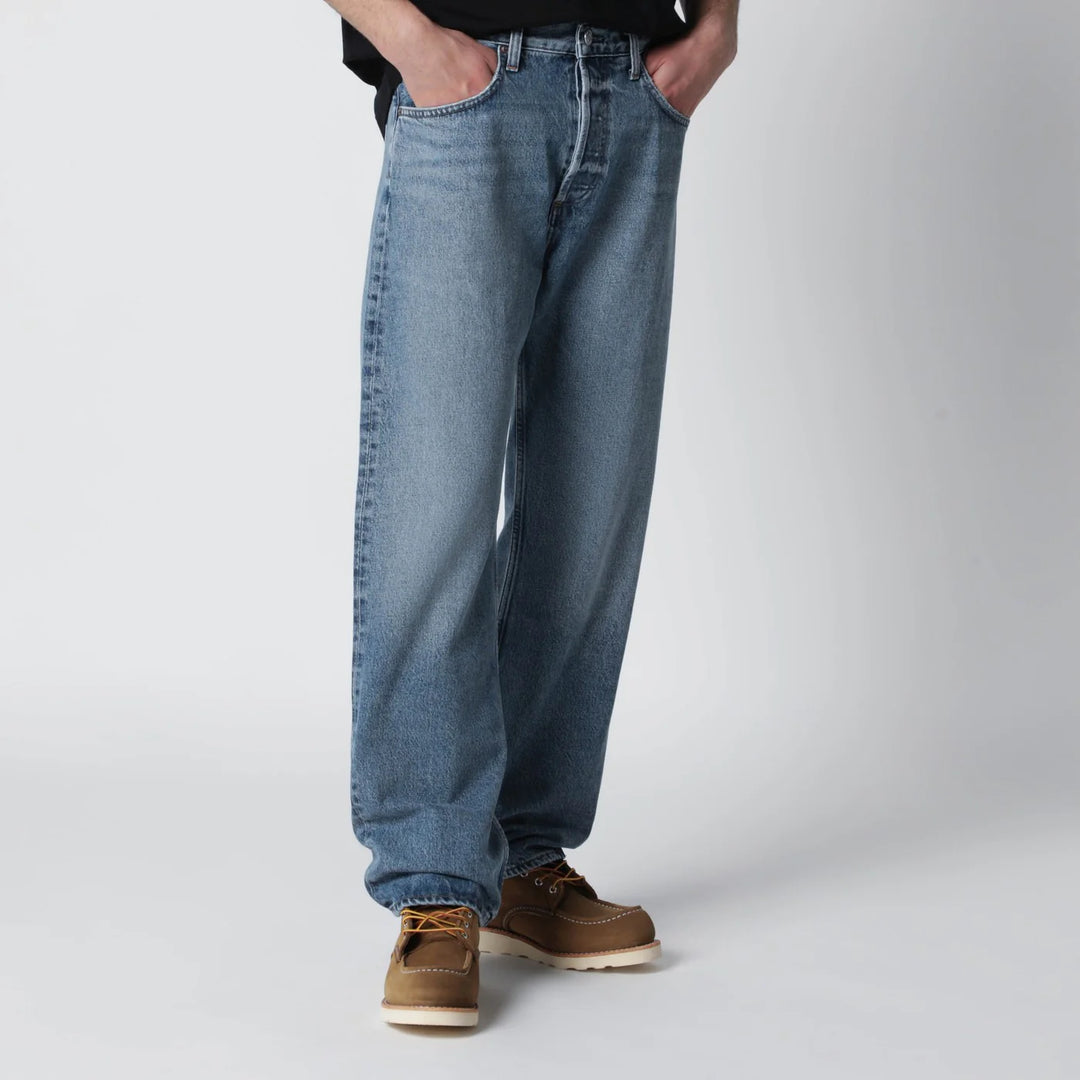AGOLDE - Blue Friction jeans in regenerated denim
