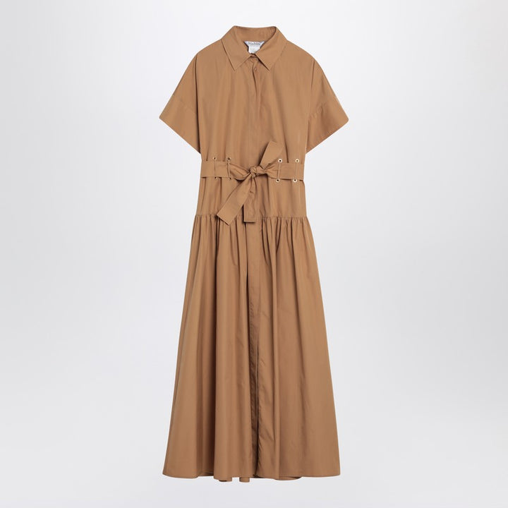 Max Mara Caramel-coloured shirt dress