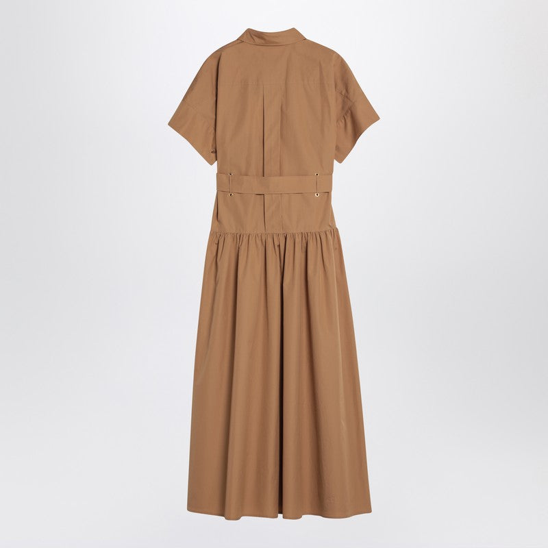 Max Mara Caramel-coloured shirt dress