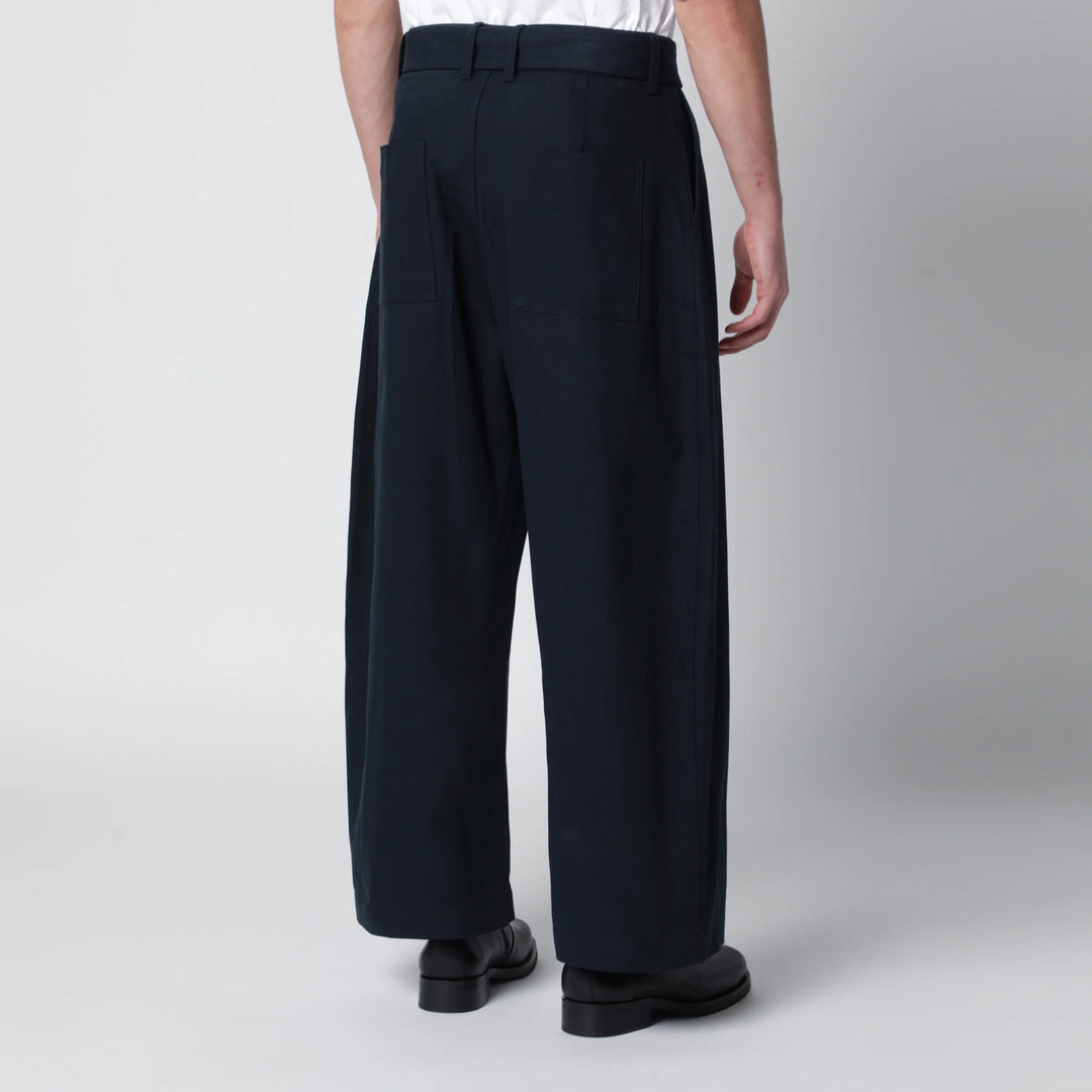 STUDIO NICHOLSON - Barr trousers in indigo