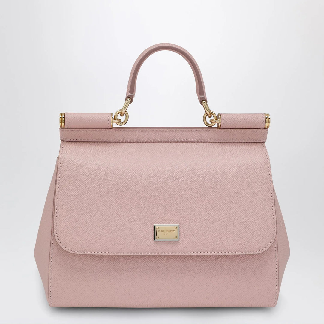 Dolce&amp;Gabbana - Large Sicily top-handle bag in pink