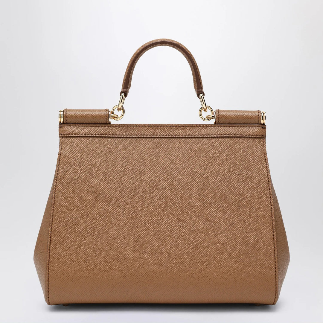Dolce&amp;Gabbana - Large caramel Sicily Hand Bag