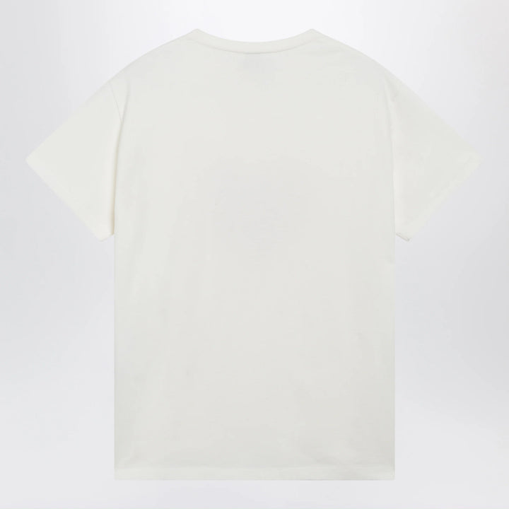 Chloé - White T-shirt with cherry logo print