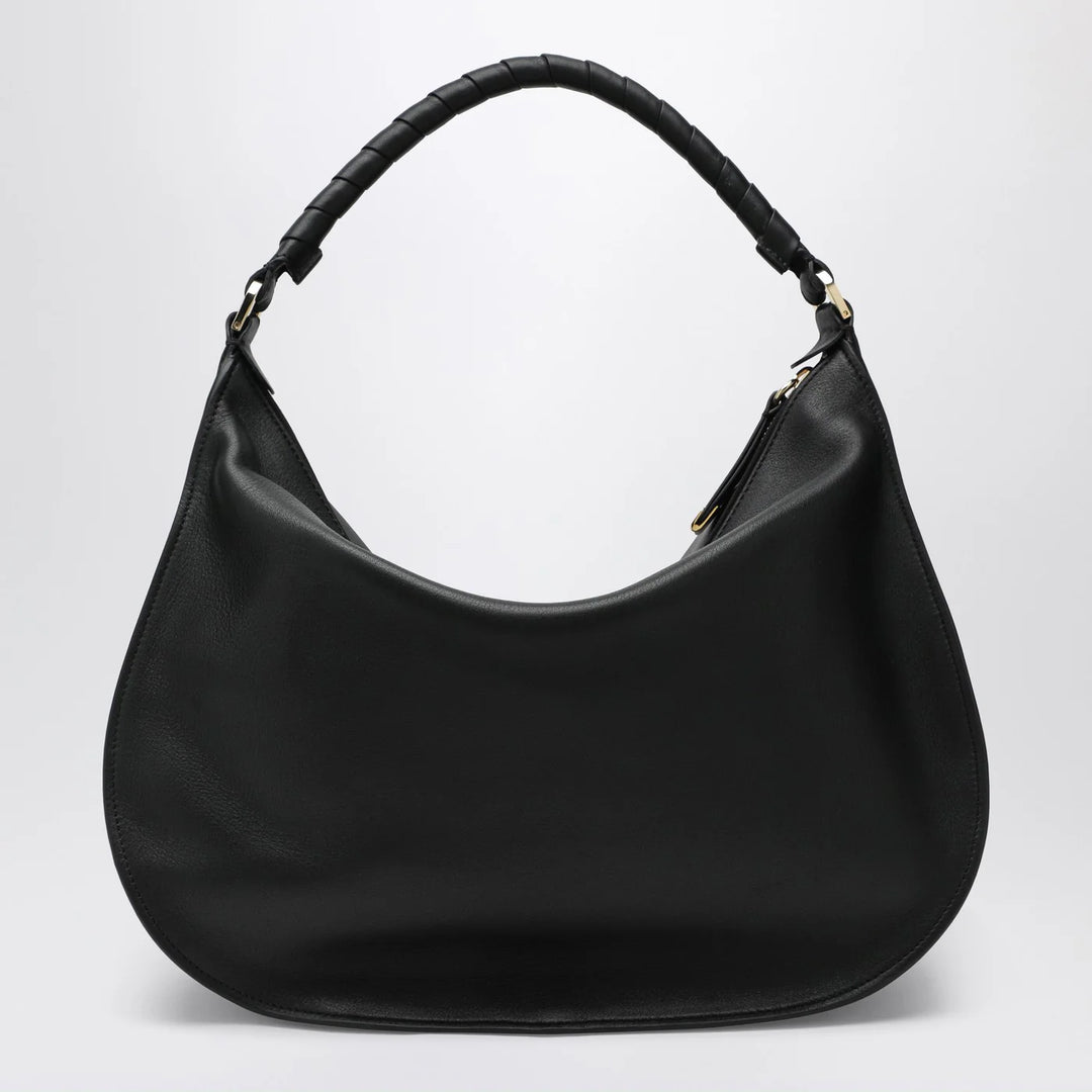 Chloé - Black leather Marcie shoulder bag
