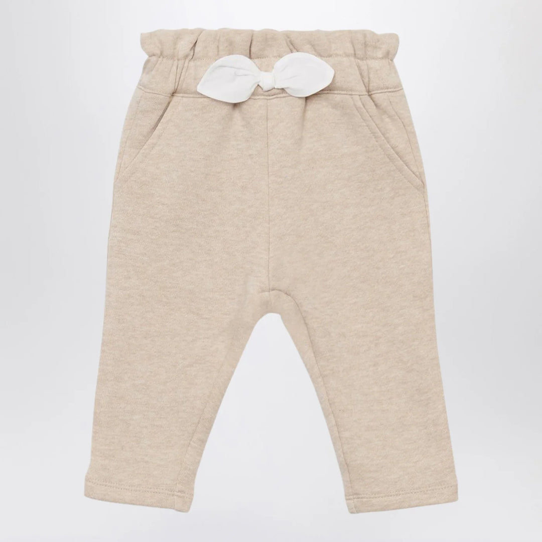 Chloé - Beige cotton trousers
