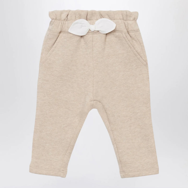 Chloé - Beige cotton trousers