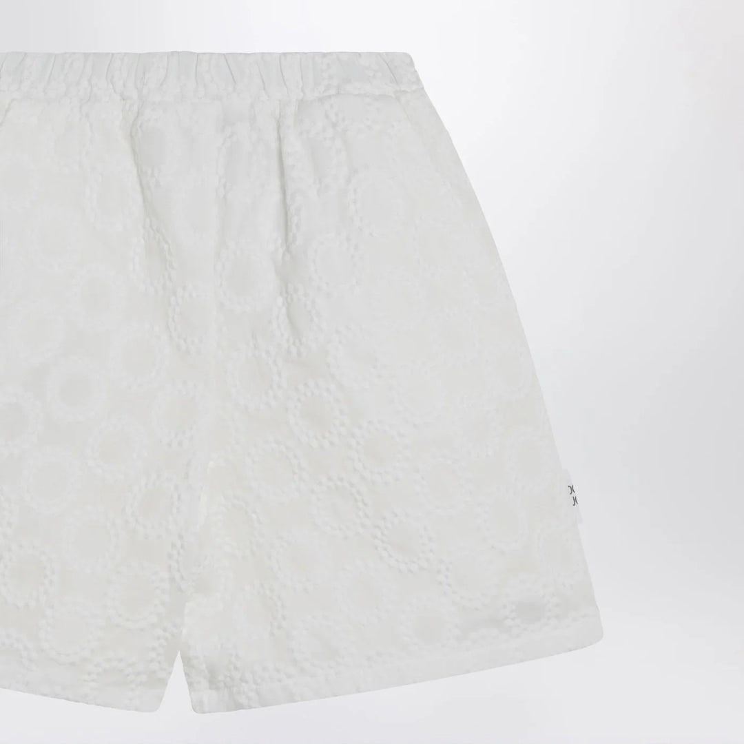 Douuod - White cotton Shorts