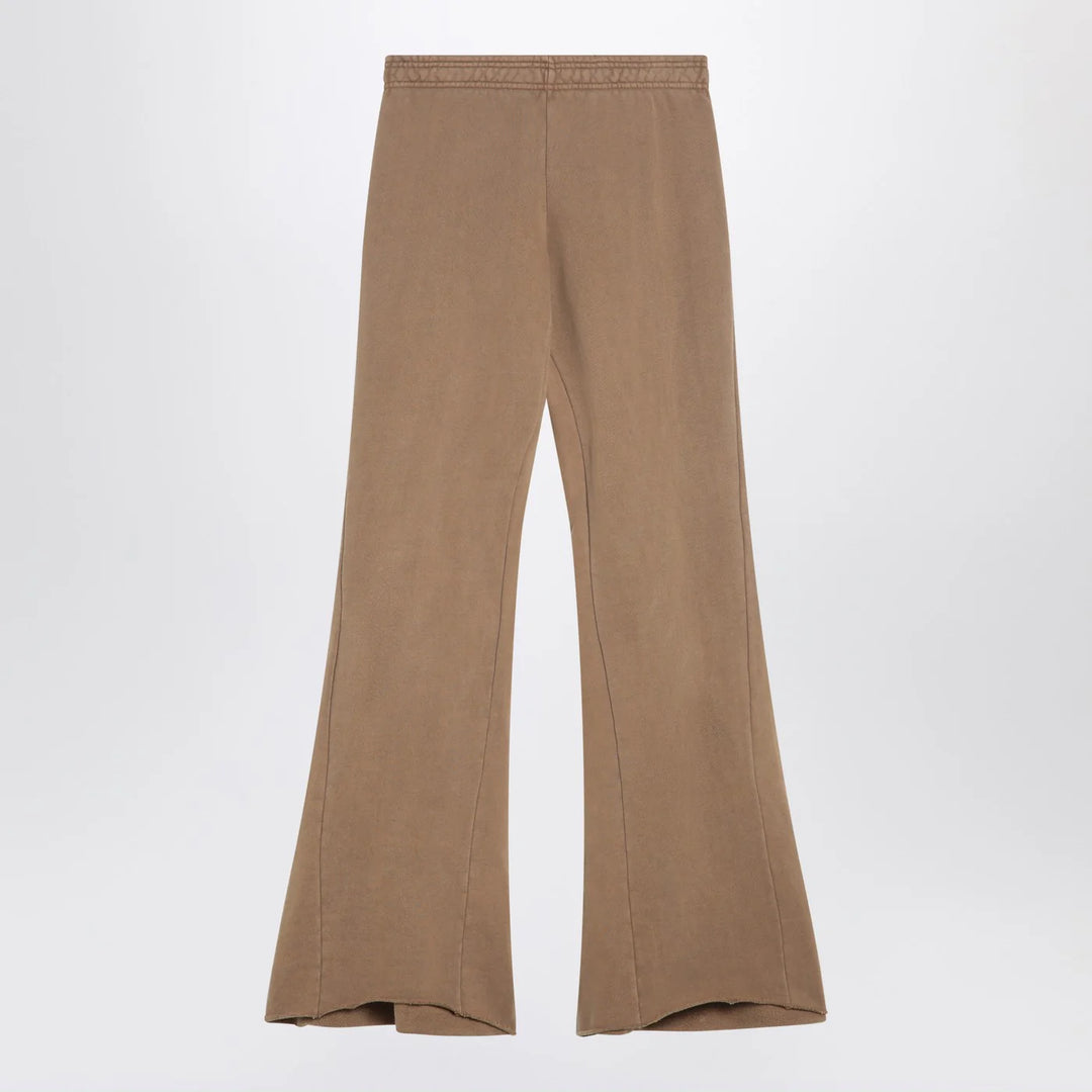Entire Studios - Cotton beige flared trousers
