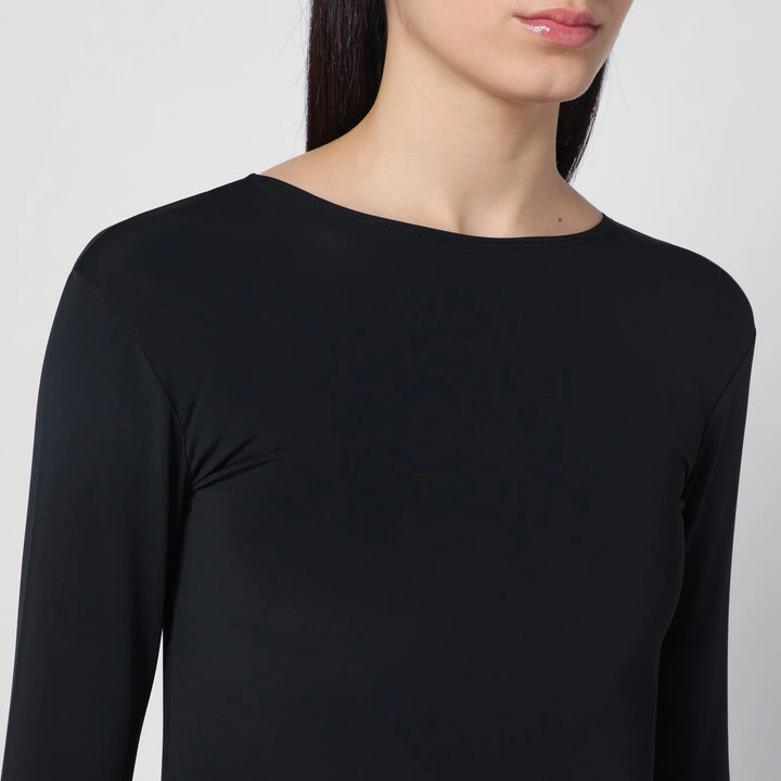 Entire Studios - Mini black dress in nylon blend