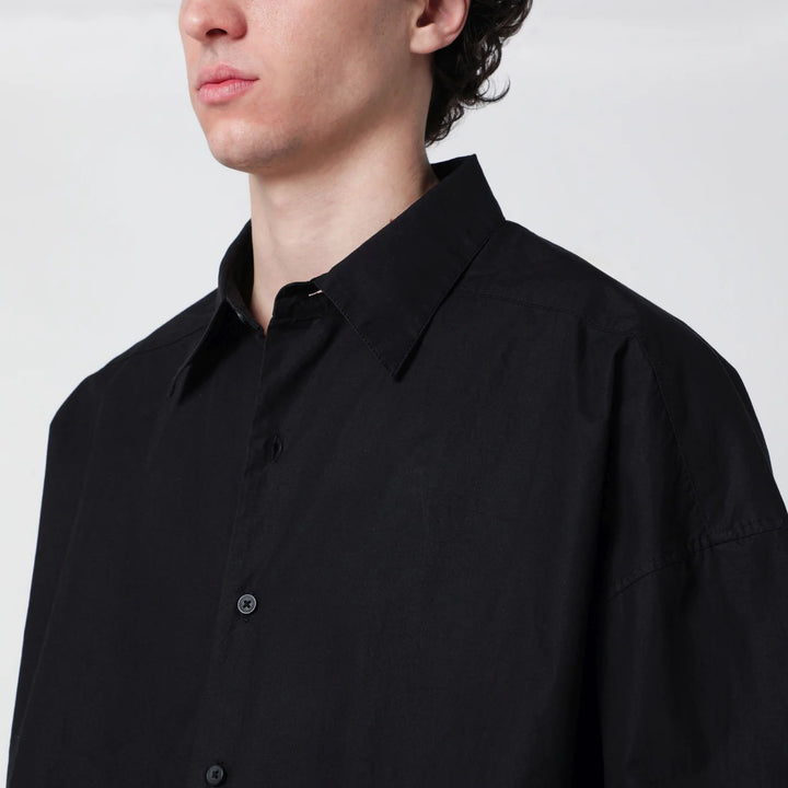 Entire Studios - Black oversized long-sleeve shirt