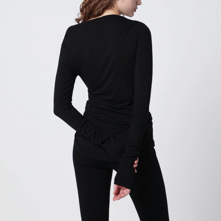 Entire Studios - Black twist top