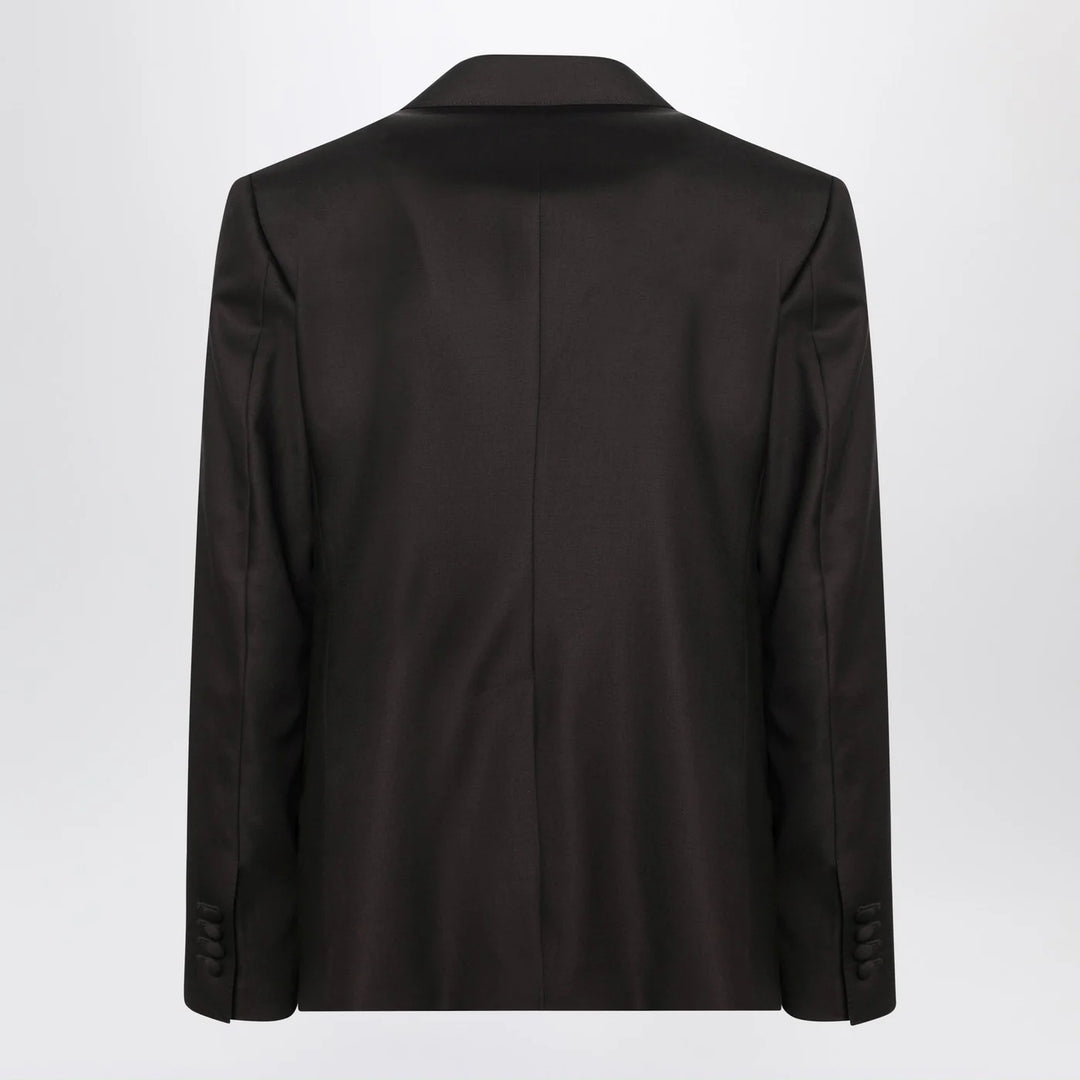 Dolce&amp;Gabbana - Brown single-breasted wool jacket