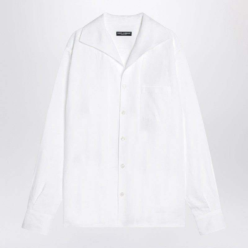 Shirts & Tops Dolce&Gabbana - White linen shirt - 42 CM Brand
