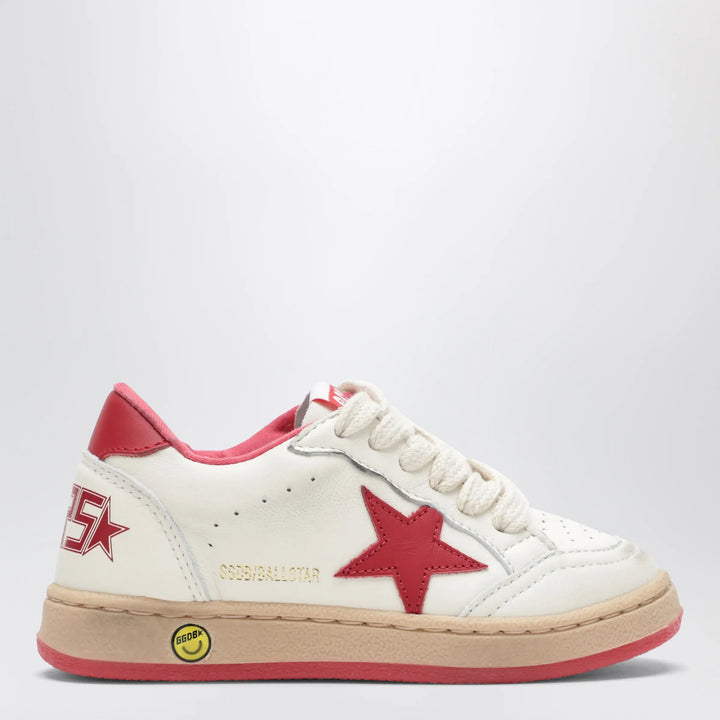 Golden Goose - Ball Star sneakers in white/red Brand Apparel &amp; Accessories > Shoes 28