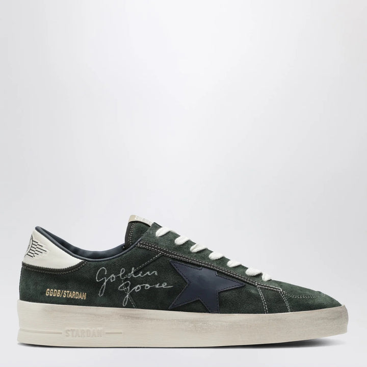 Golden Goose - Green and Blue Stardan Sneakers