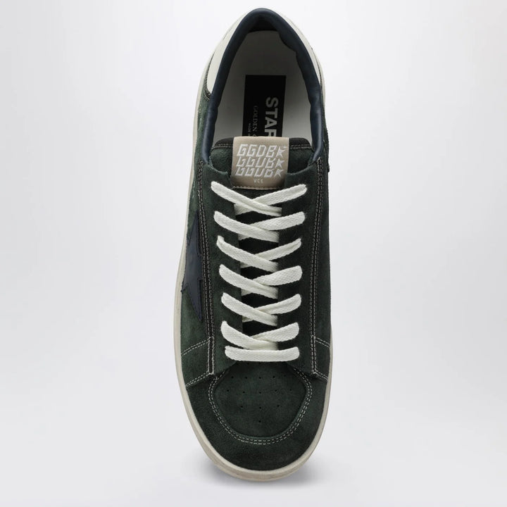 Golden Goose - Green and Blue Stardan Sneakers