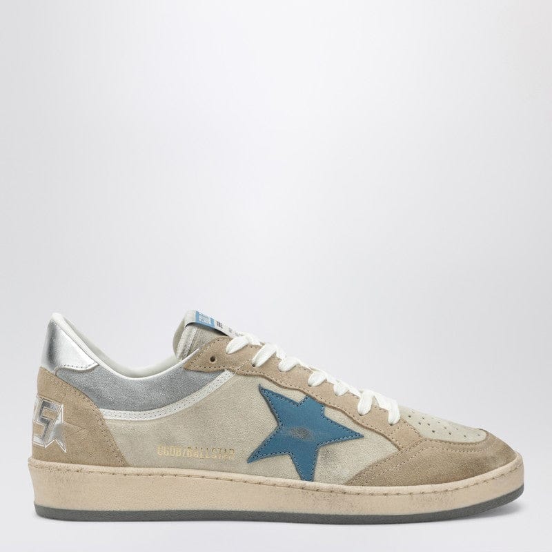 Shoes Golden Goose - Ball Star beige/grey/silver sneakers - 39 IT Brand