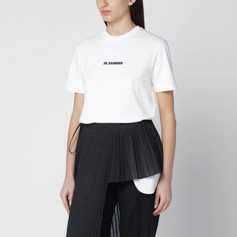 Shirts & Tops Jil Sander - White T-shirt with logo print - S Brand