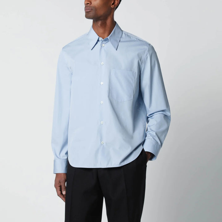 Jil Sander - Light blue cotton shirt
