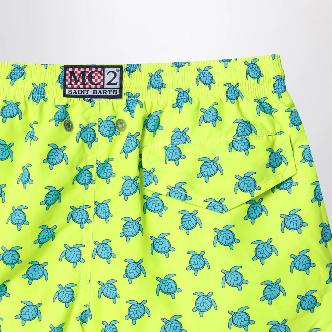 MC2 Saint Barth - Jean swimwear with turtle print