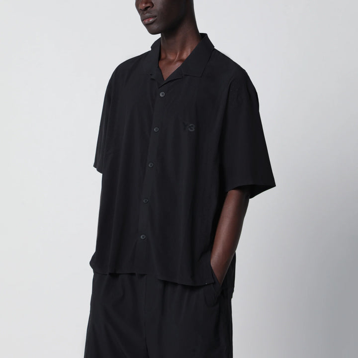 adidas Y-3 - Ultralight Woven loose-fit shirt in black