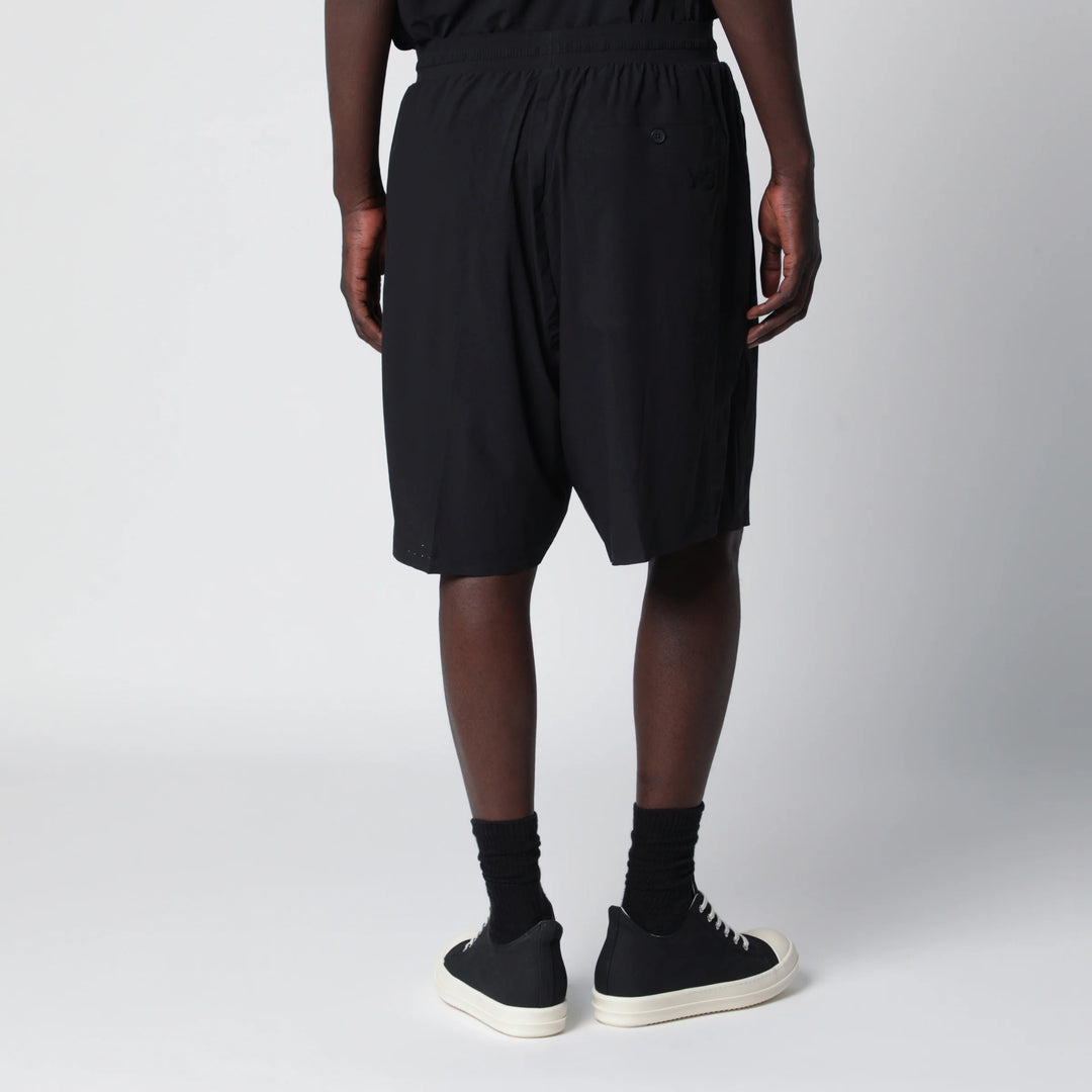adidas Y-3 - Ultralight stretch recycled-polyester Shorts in black