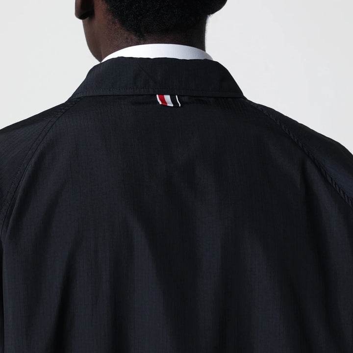 Thom Browne - Lightweight navy blue zip-up jacket