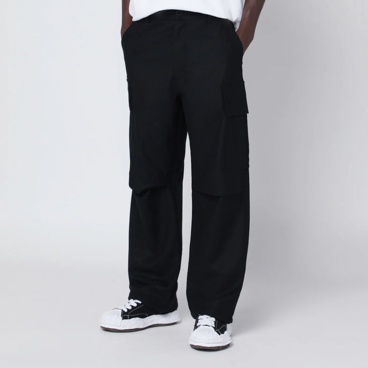 DARKPARK - Black Saint wool cargo trousers