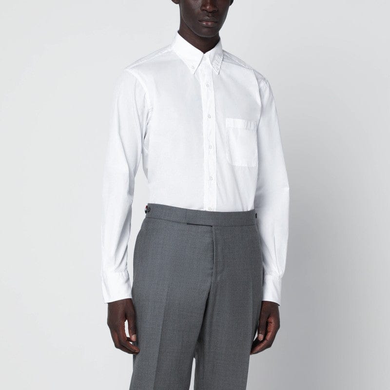 Shirts & Tops Thom Browne - White button-down cotton shirt - 4 Brand