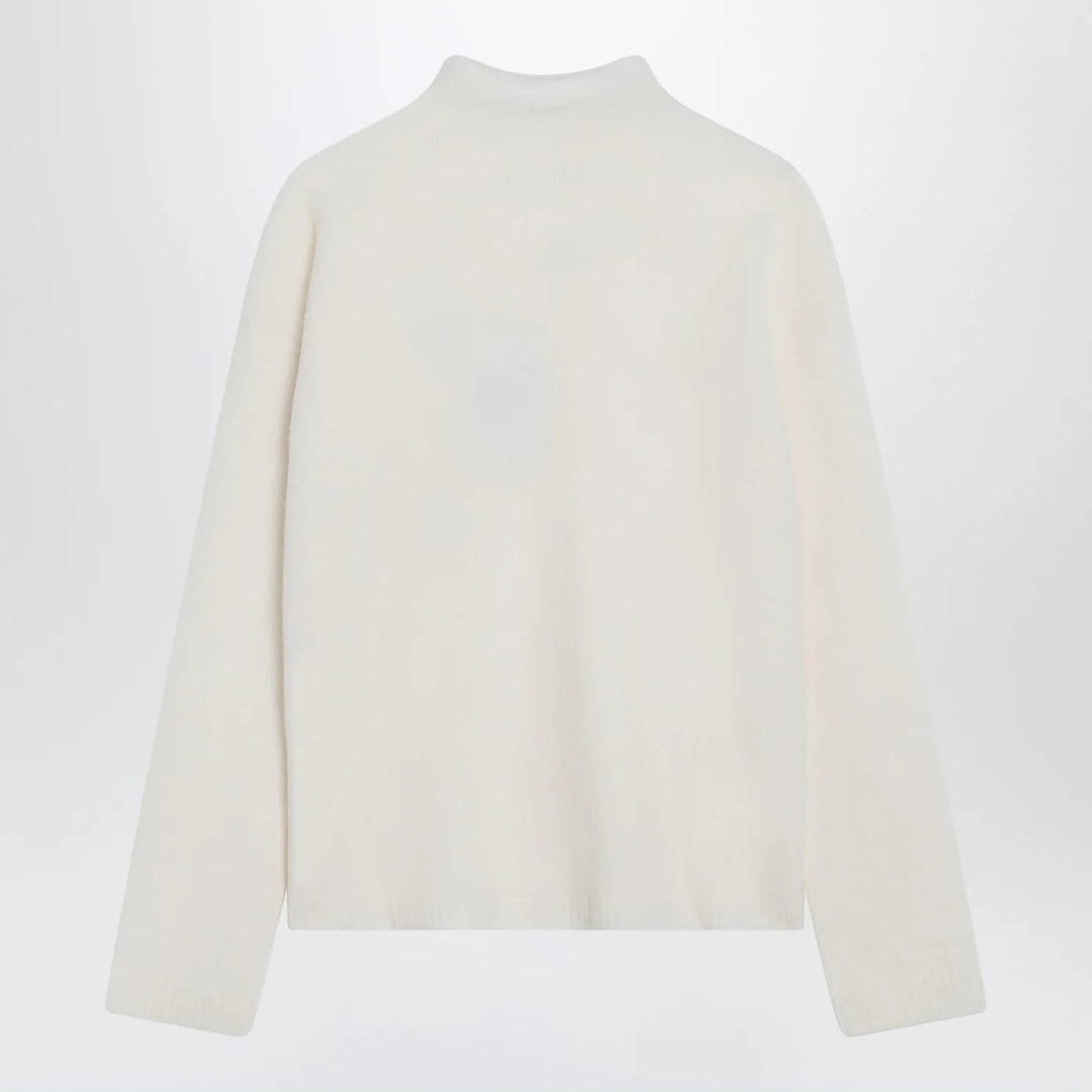 Max Mara - Ivory cashmere-blend sweater