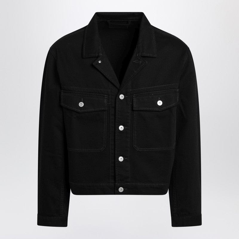 Coats & Jackets LEMAIRE - Black denim jacket - 46 IT Brand