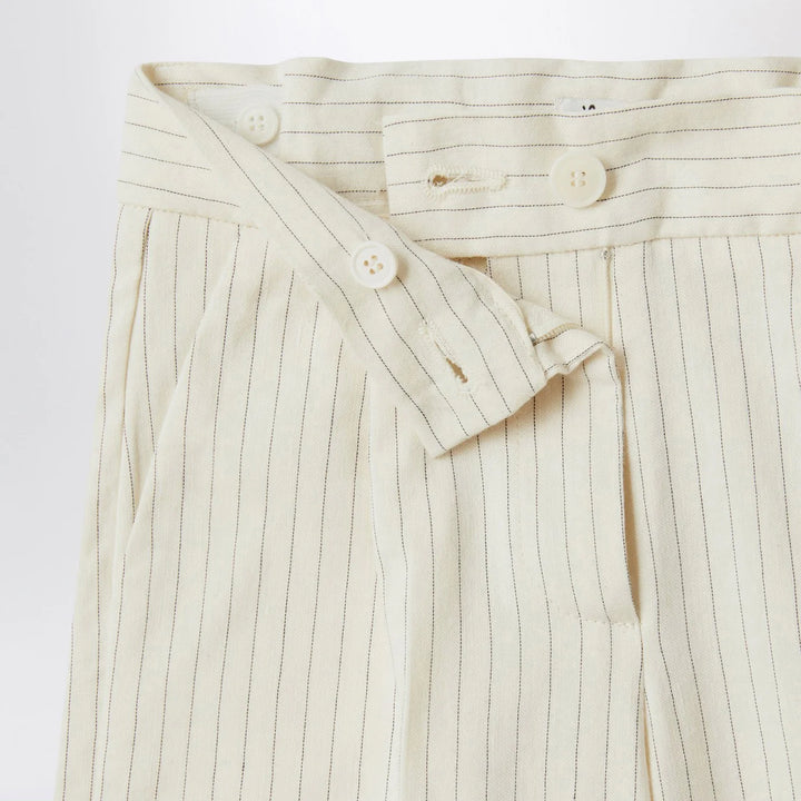 Il Gufo - Pinstriped cotton pants