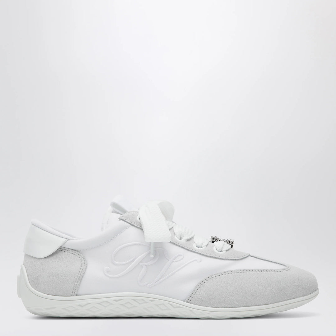 ROGER VIVIER - Viv Low sneakers in white suede