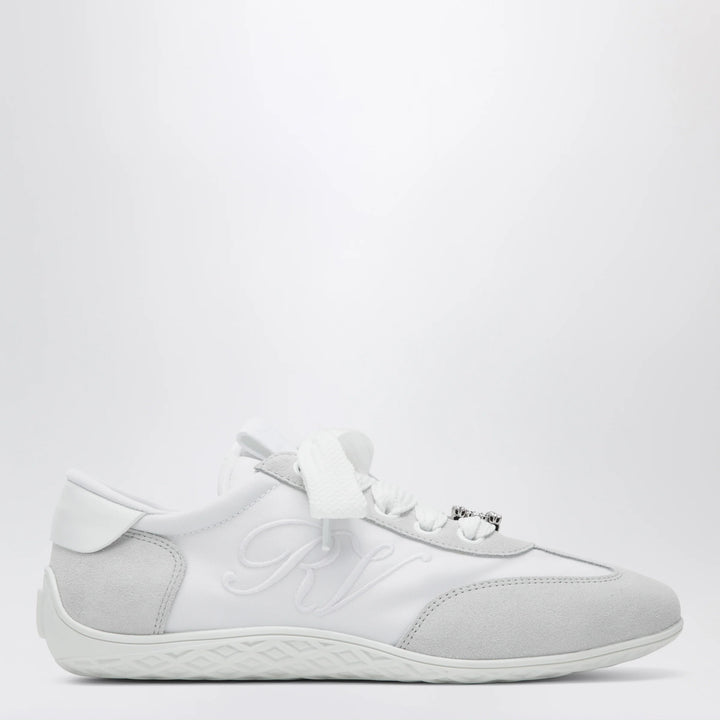 ROGER VIVIER - Viv Low sneakers in white suede