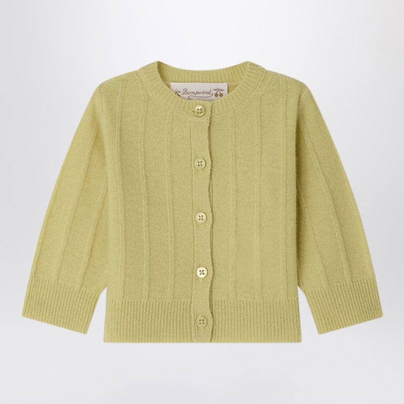 Shirts & Tops Bonpoint - Leander light green cashmere cardigan - 3 Y Brand