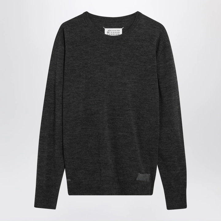 Maison Margiela - Grey wool-blend sweater